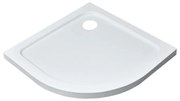 Modena Slim íves alacsony akril zuhanytálca 80x80 cm