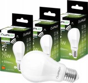 3x Led izzó E27 A60 10W 75W 1055lm Semleges 260° mozgásérzékelővel