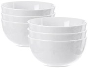 Orion Mona porcelán tál 14 cm, 6 db, fehér