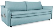 Charming Charlie világoskék kinyitható kanapé - Miuform
