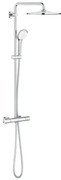 Zuhanyrendszer GROHE Euphoria a falra termosztatikus csapteleppel króm 26075001