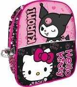 Hello Kitty & Kuromi hátizsák, táska 26 cm