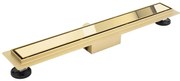 REA-G2562 - NEOX 70 cm lineáris lefolyó rozsdamentes acél/aranyszínű