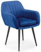 Shani étkezőszék, kék / fekete