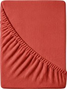 Frottír EXCLUSIVE piros lepedő 90x200 cm