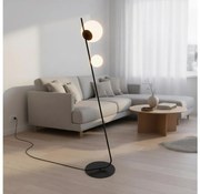 Állólámpa TATU 2xG9/8W/230V fekete