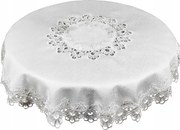 Abrosz Gipszből 150cm Fehér Dekorációs Asztalra