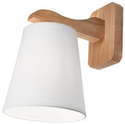 Fali lámpa ANDREA 1xE27/60W/230V tölgy/fehér