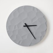 ODLITO Beton falióra Holdkráter – szürke – 50 cm – fekete mutatók