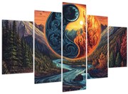 Kép - Elemi erők (150x105 cm)