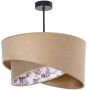 Csillár rúdon 1xE27/60W/230V bézs