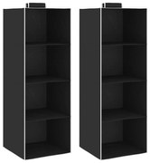 2 db szövet 4 polcos függő szekrényszervező