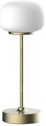 LED érintős asztali lámpa RIMINI LED/2W/5V USB 2000 mAh arany/fehér