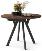 ARTUR étkezőasztal, tölgy/fekete