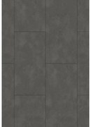 Mexen Steel Black mintás vinylpadló 610 x 305 mm SPC 6,5 mm, IXPE 1,5 mm alátét, 4 V-Fuga, Kő - F1148-S