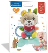 Kutyás Lovely plüss baba csörgő Clementoni