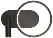 LED Fali lámpa LED/14W/230V 4000K fekete