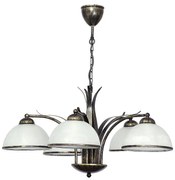 Csillár láncon KORFU 5xE27/60W/230V