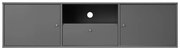 Antracitszürke TV-állvány 161x42 cm Mistral – Hammel Furniture