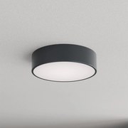 Brilagi - Fürdőszobai mennyezeti lámpa szenzorral CLARE 2xE27/24W/230V átmérő 30 cm antracit IP54