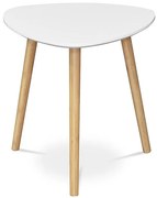 Fehér Dohányzóasztal 40x40x40 cm. Méretben. Asztallap MDF. AF-1132