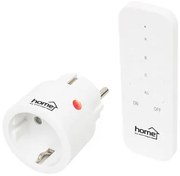 Dugalj szett, 1 aljzat, távirányítóval, 2300 W, HOME, fehér (LUSE009)