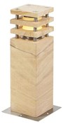 Modern kültéri állólámpa homokkő 40 cm - Grumpy