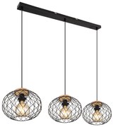 Globo LACKY 54039-3H függeszték, 3x60W E27