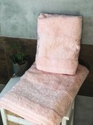 Bambusz törülköző - fürdőlepedő Régi rózsaszínű A törülközők mérete: Törülköző 50x90 cm