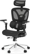 Irodai szék szinkronmechanikás fekete hálós KA-B2363 BK