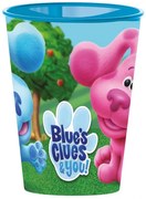 Azúrkék nyomok Play műanyag pohár 260 ml