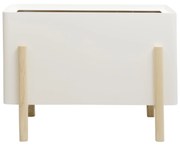 ASHI négyszögletes önöntöző virágcserép, többféle változatban - Hobby Flower szín: fehér