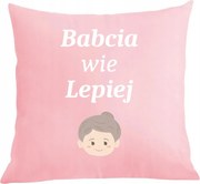 Párna párnahuzat Nagymama napja Nagymama jobban tudja Ajándék