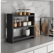 Konyhapolc COSMIC 44x10 cm antracit