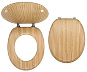 FERRO - WC-ülőke MDF/bambusz dekor