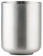 Matt ezüstszínű rozsdamentes acél fogkefetartó pohár Ume – Zone