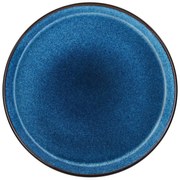 Fekete-kék kőedény tányér ø 27 cm Gastro Dark Blue/Black – Bitz
