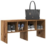 Cipőtartó egymásra rakható régi fa 89,5x30x40 cm