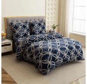 Mikroplüss ágyneműhuzat POLARA kék Ágyneműhuzat mérete: 70 x 80 cm | 140 x 200 cm