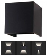 LED Kültéri fali lámpa LED/5W/230V 4000K IP65 fekete