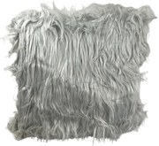 Díszlap 40x40cm Hosszú haj szürke TiaHome