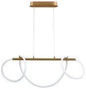 LED Csillár zsinóron EMMA LED/38W/230V arany