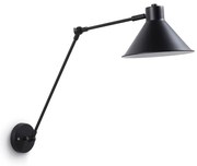 Fekete fali lámpa Dione – Kave Home