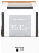 Marbella képkeret szett, 7 db fekete és 8 db natúr 30X40 cm