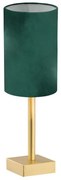 Argon 8108 - Asztali lámpa ABRUZZO 1xE14/7W/230V sárgaréz/zöld