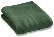 Sötétzöld frottír pamut törölköző 50x85 cm Zero Twist – Catherine Lansfield