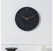 Eglo 425509 - Falióra TAKAHAGI 1xAA átm. 30 cm fekete