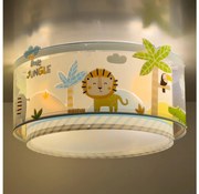 Dalber 76116 - Gyermek mennyezeti lámpa JUNGLE 2xE27/15W/230V
