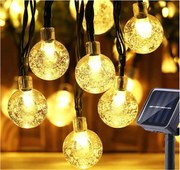 Girlanda Moxled 900 cm napelemes Lámpa 60 Fénypont