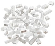 Snow építőkocka szett golyópályához, 120 db-os - Hubelino